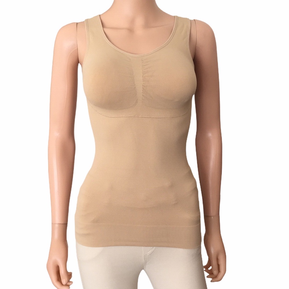 NWT Woman Ocean Compression Shapewear Camisole Tank Top Tummy Control Small